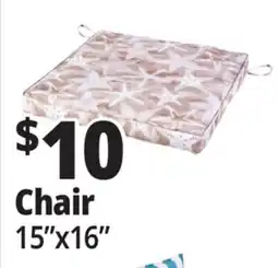 Ocean State Job Lot Cushions Chair offer