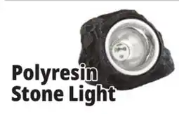 Ocean State Job Lot Polyresin Stone Light offer