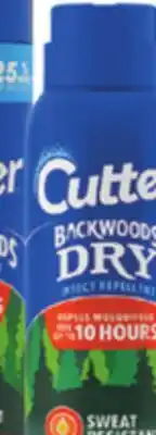 Ocean State Job Lot Cutter Backwoods Dry Insect Repellent 4 oz offer