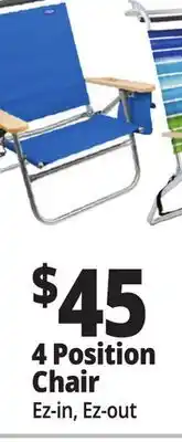 Ocean State Job Lot 4 Position Chair offer