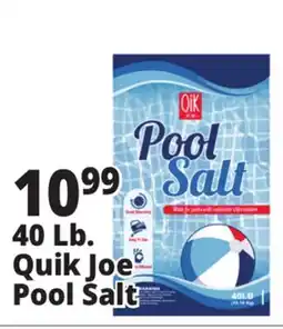 Ocean State Job Lot 40 Lb. Quik Joe Pool Salt offer