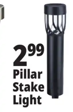 Ocean State Job Lot Pillar Stake Light offer