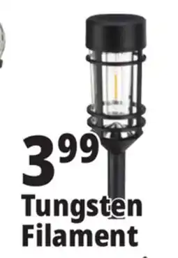Ocean State Job Lot Tungsten Filament Solar Light offer