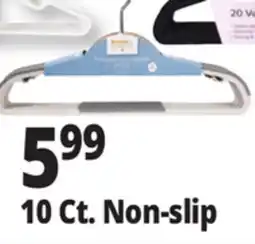 Ocean State Job Lot Hangers 10 Ct. Non-slip offer
