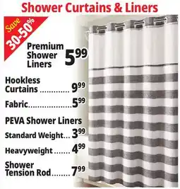 Ocean State Job Lot Shower Curtains & Liners offer