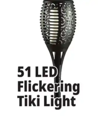 Ocean State Job Lot 51 LED Flickering Tiki Light offer