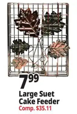 Ocean State Job Lot Large Suet Cake Feeder offer
