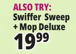 Ocean State Job Lot Swiffer Sweep + Mop Deluxe offer