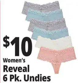 Ocean State Job Lot Women's Reveal 6 Pk. Undies offer