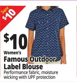 Ocean State Job Lot Women's Famous Outdoor Label Blouse offer