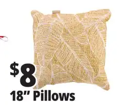 Ocean State Job Lot 18 Pillows offer