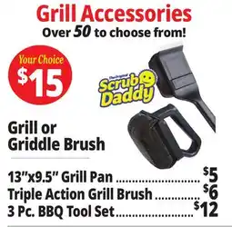 Ocean State Job Lot Grill or Griddle Brush offer