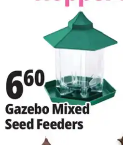 Ocean State Job Lot Gazebo Mixed Seed Feeders offer