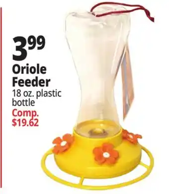 Ocean State Job Lot Oriole Feeder offer