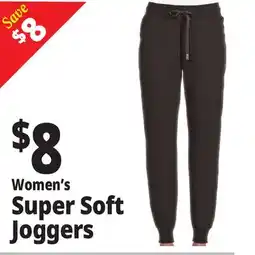 Ocean State Job Lot Women's Super Soft Joggers offer