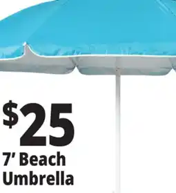 Ocean State Job Lot 7' Beach Umbrella offer