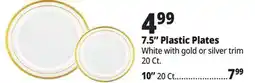 Ocean State Job Lot 7.5 Plastic Plates offer