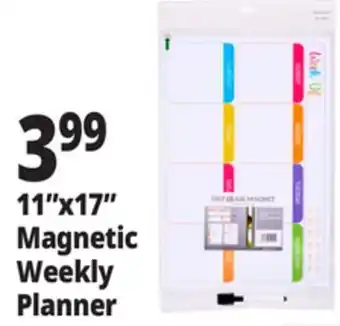Ocean State Job Lot 11x17 Magnetic Weekly Planner offer