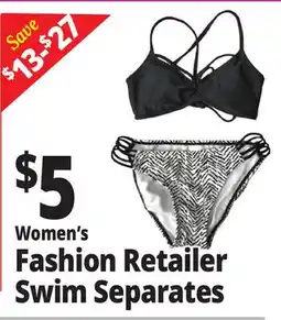 Ocean State Job Lot Women's Fashion Retailer Swim Separates offer
