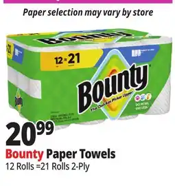 Ocean State Job Lot Bounty Paper Towels offer