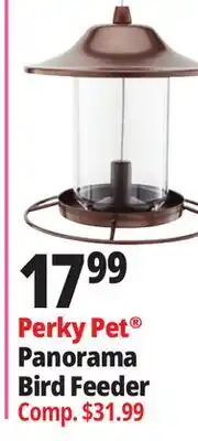 Ocean State Job Lot Perky Pet Panorama Bird Feeder offer