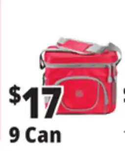 Ocean State Job Lot North Peak 9-Can Hardliner Cooler Red offer