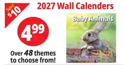 Ocean State Job Lot 2027 Wall Calendars offer