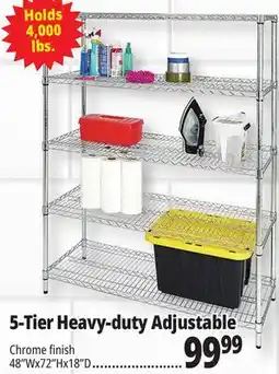 Ocean State Job Lot 5-Tier Heavy-duty Adjustable offer