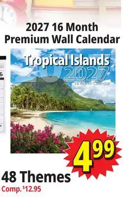 Ocean State Job Lot Wall Calendars offer
