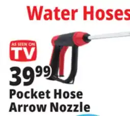 Ocean State Job Lot Pocket Hose Arrow Nozzle offer