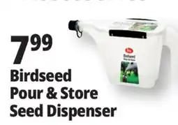 Ocean State Job Lot Birdseed Pour & Store Seed Dispenser offer