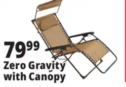 Ocean State Job Lot Zero Gravity with Canopy offer