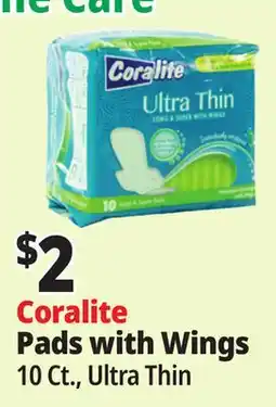Ocean State Job Lot Coralite Pads with Wings offer
