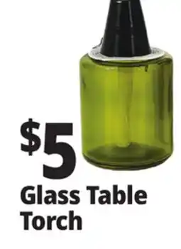 Ocean State Job Lot Glass Table Torch offer