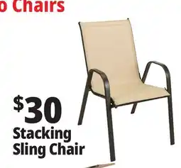 Ocean State Job Lot Stacking Sling Chair offer