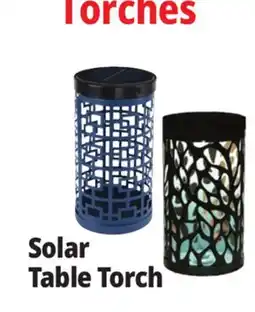 Ocean State Job Lot Outdoor Living Solar Table Torches Teal 2pk offer