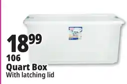 Ocean State Job Lot Sterilite Latch Top Storage Box 106 Qt offer