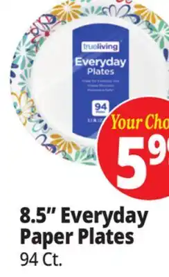 Ocean State Job Lot 8.5 Everyday Paper Plates offer