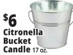 Ocean State Job Lot Citronella Bucket Candle offer