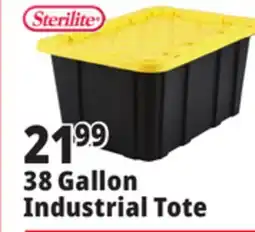Ocean State Job Lot Industrial Strong Box Tote 38 Gal offer