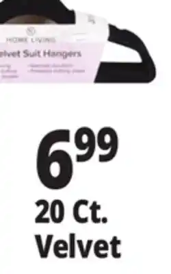Ocean State Job Lot HomeLiving Velvet Suit Hangers 20 Count offer