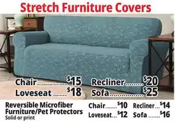 Ocean State Job Lot Stretch Furniture Covers offer
