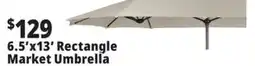 Ocean State Job Lot 6.5'x13' Rectangle Market Umbrella offer