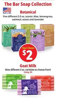 Ocean State Job Lot The Bar Soap Collection offer