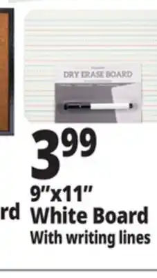 Ocean State Job Lot White Board offer