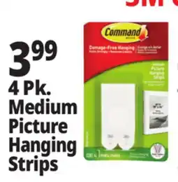 Ocean State Job Lot Command 3M Medium White Picture Hanging Strips 4-Count offer