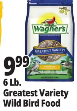 Ocean State Job Lot 6 Lb. Greatest Variety Wild Bird Food offer