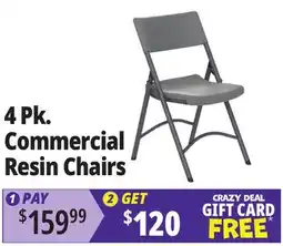 Ocean State Job Lot Cosco Zown Commercial Standard Folding Chair Shark Gray offer