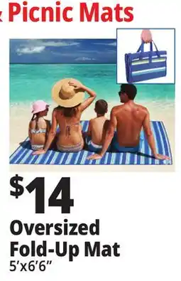 Ocean State Job Lot 2-Person Outdoor Fold-Up Mat offer