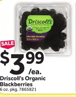 Stop&Shop Driscoll's Organic Blackberries offer